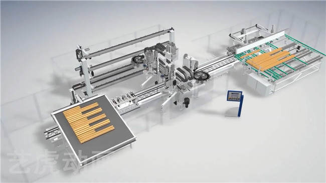 產品工藝流程三維動畫圖