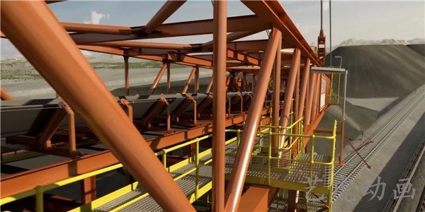 重工業建設交通運輸鐵路擴建工程施工動畫 (1) 重工業建設交通運輸鐵路擴建工程施工動畫 (1)